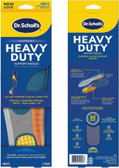 Heavy Duty Support Insole Orthotics for Men, Big & Tall, 200lbs+ size 8-14,1