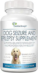 Nutrition Strength Dog Seizure Support, Supplement for Epilepsy in Dogs - 120Ct